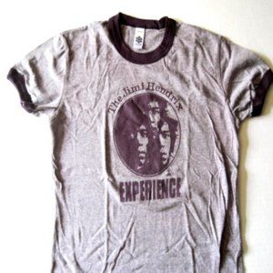 Jimi Hendrix Ringer Junior Ladies Tee